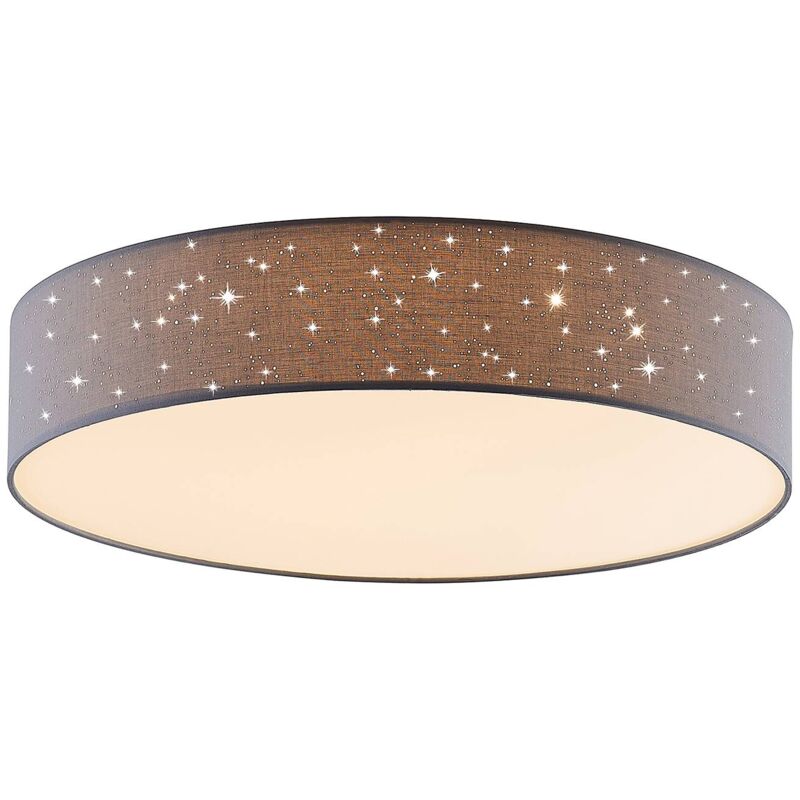 foto del prodotto lindby led ellamina in grigio da tessuto