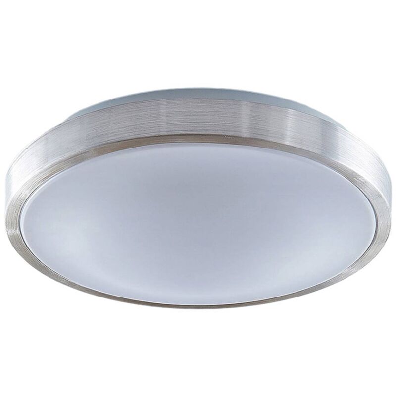 foto del prodotto lindby led emelie in grigio da alluminio