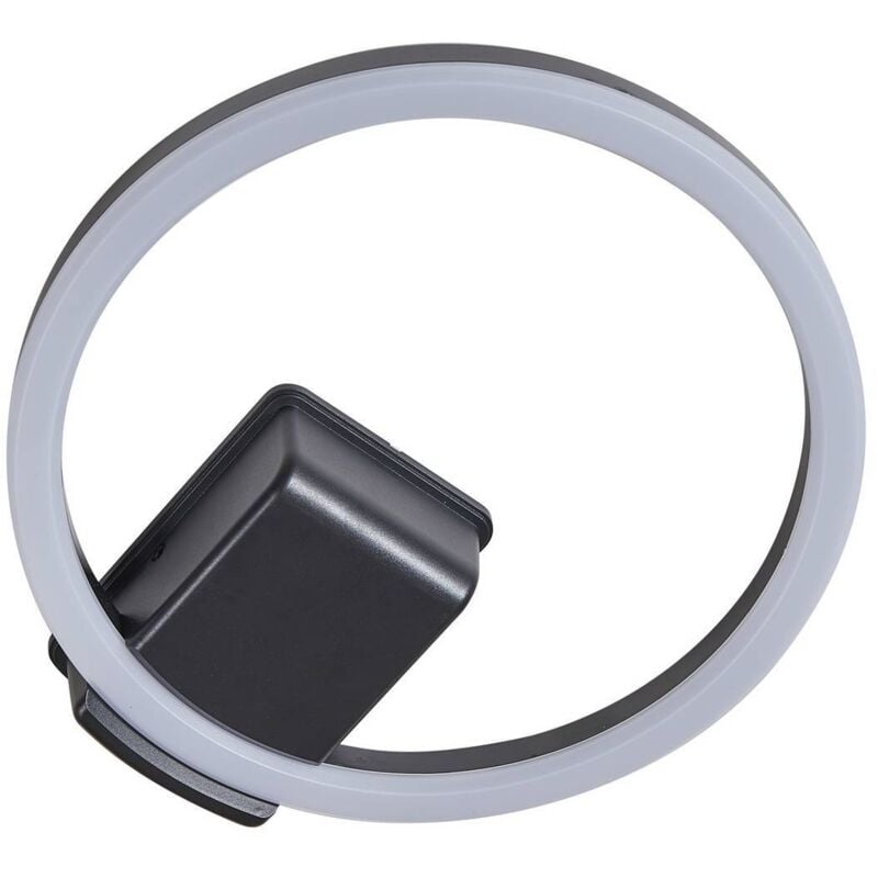 foto del prodotto lindby led finian in nero da alluminio