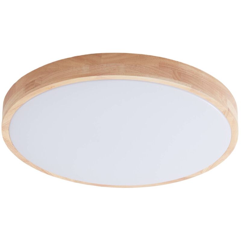 foto del prodotto lindby led innes in ocra da legno