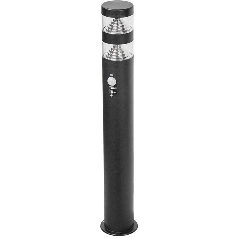 foto del prodotto lindby led lanea in nero da acciaio inox