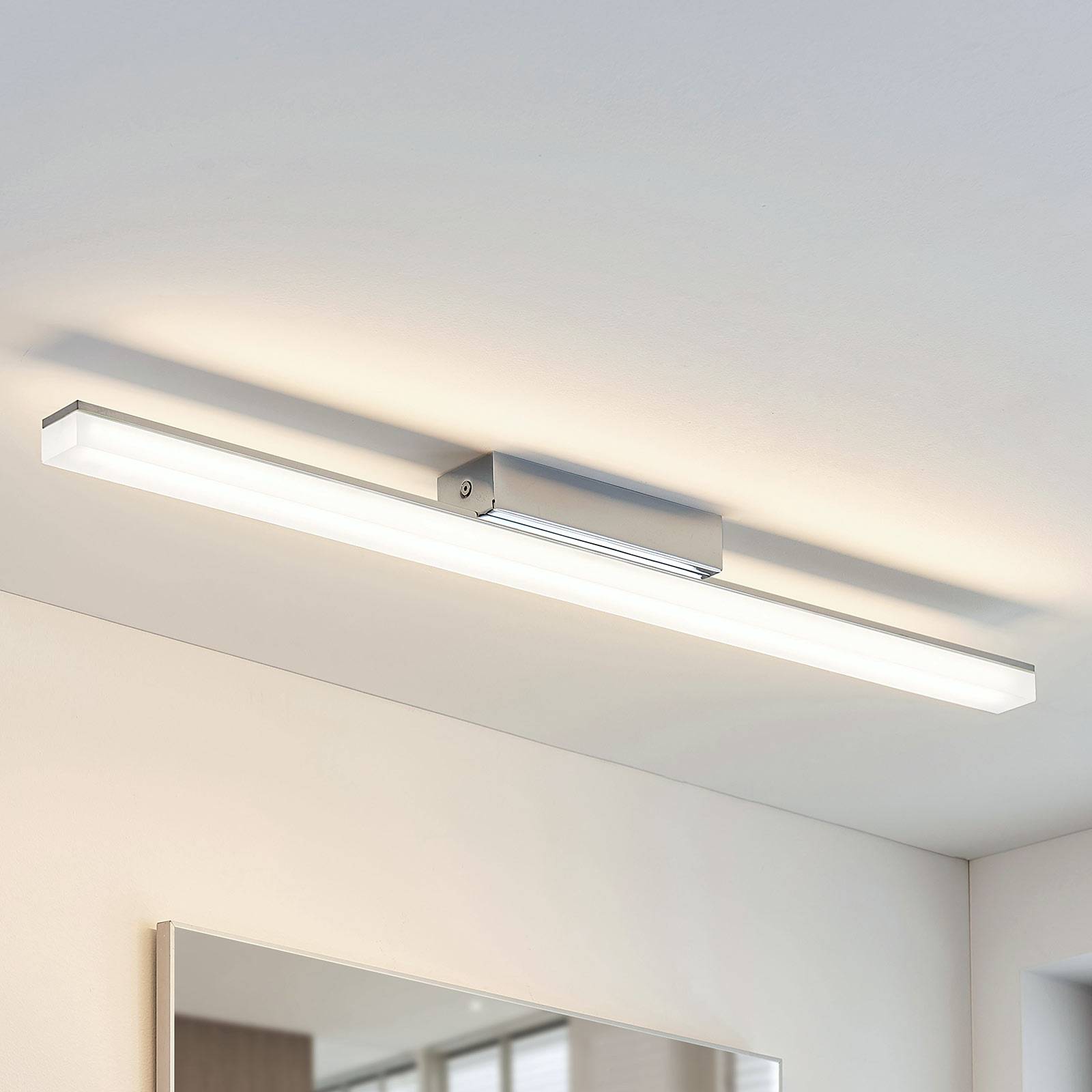 foto del prodotto lindby led levke in bianco da metallo