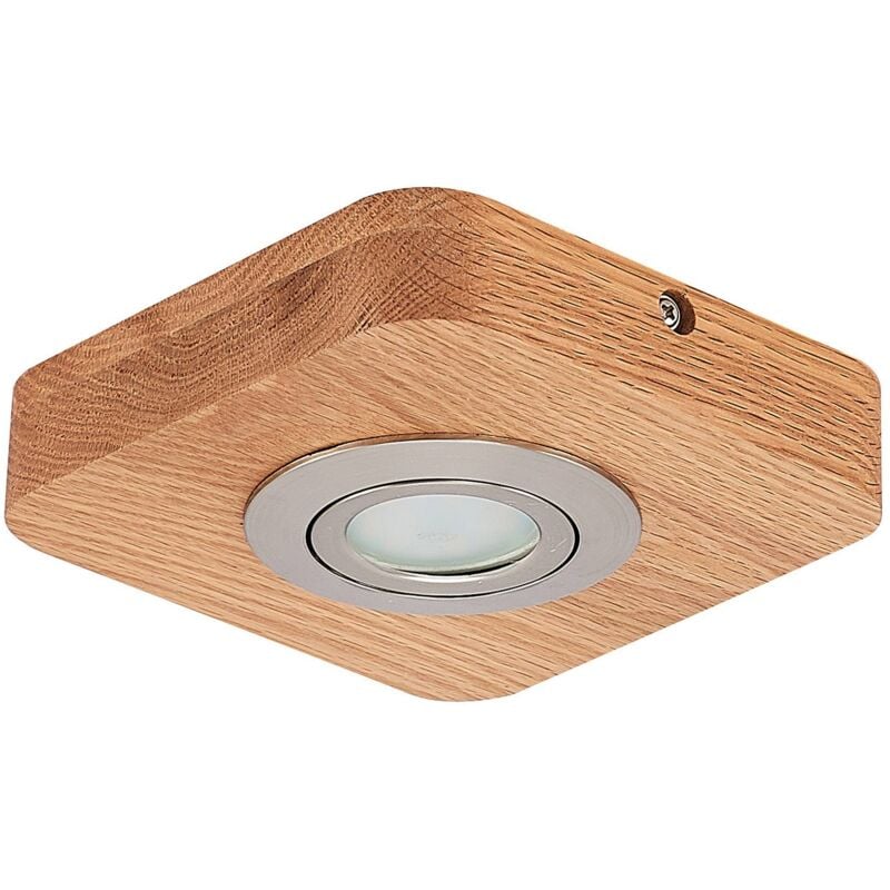 foto del prodotto lindby led mikari in ocra da legno