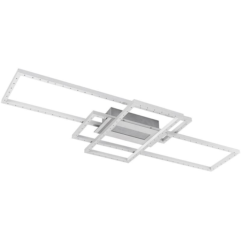 foto del prodotto lindby led minel in argento da metallo