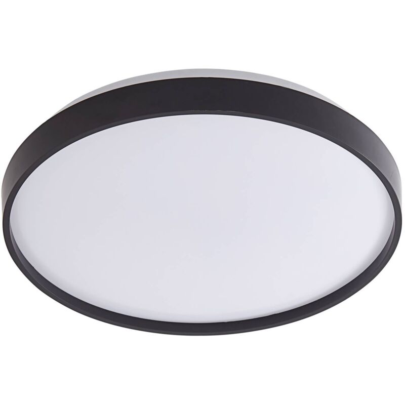 foto del prodotto lindby led mirren in nero da plastica