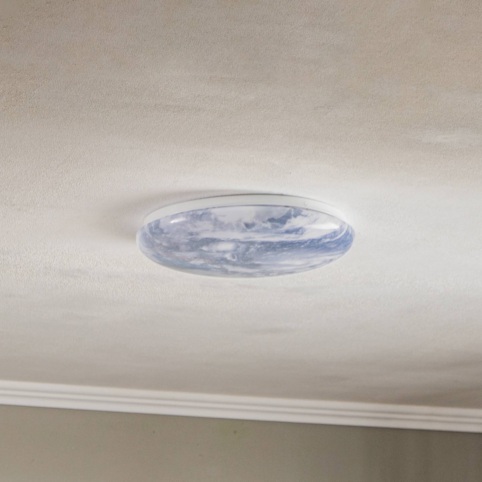foto del prodotto lindby led orbi in blu da plastica