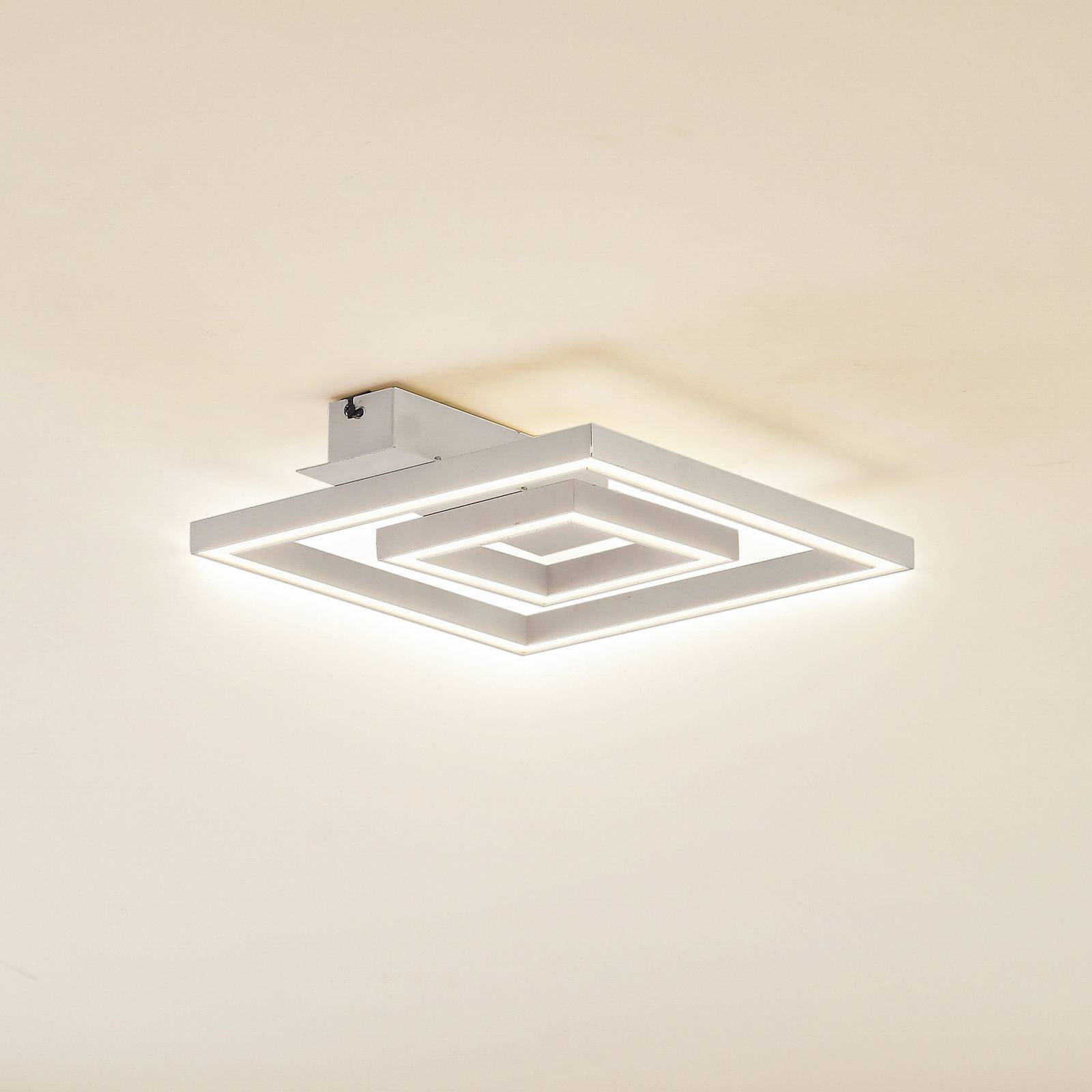 foto del prodotto lindby led plafoniera madamo, bianco, 30 cm, 3000k