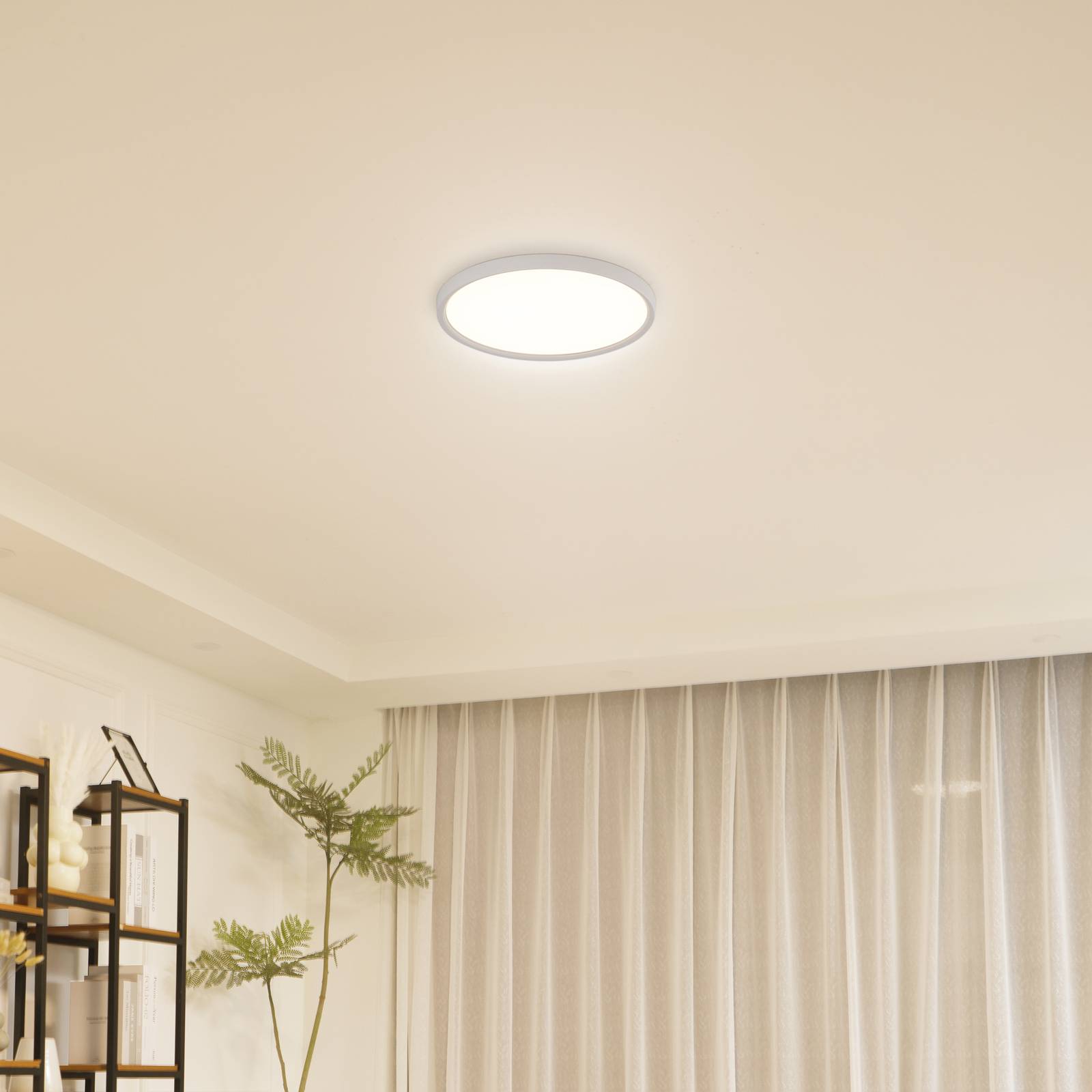 foto del prodotto lindby led pravin in bianco da plastica