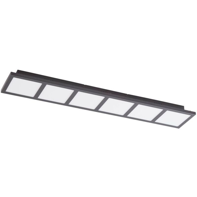 foto del prodotto lindby led raymie in nero da plastica