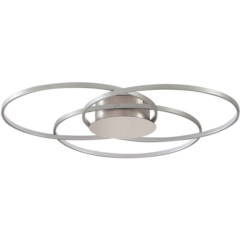 foto del prodotto lindby led riley in grigio da alluminio
