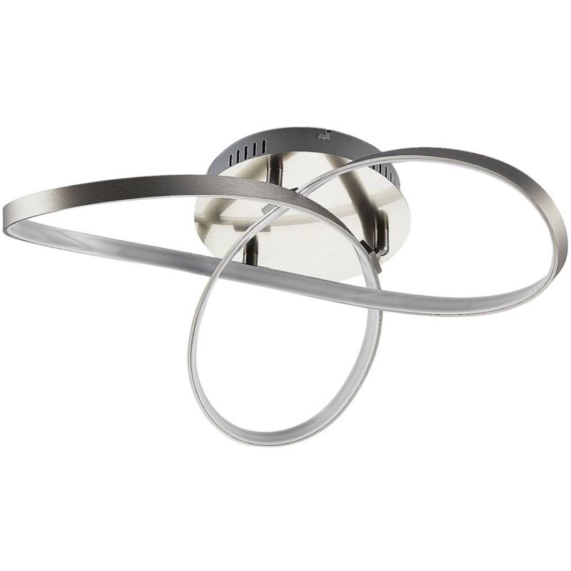foto del prodotto lindby led saliha in grigio da alluminio