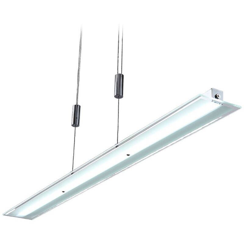 foto del prodotto lindby led sladja in argento da vetro