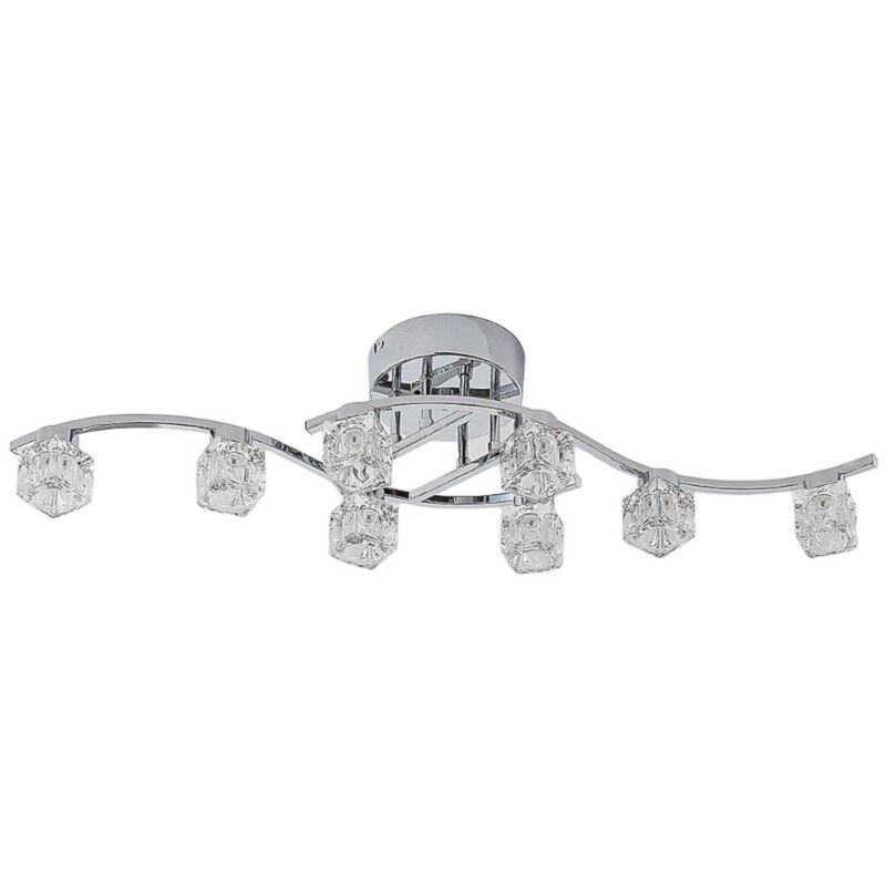 foto del prodotto lindby led yaro in argento da metallo