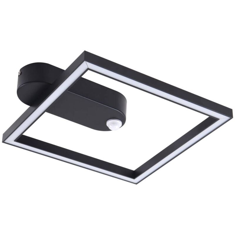 foto del prodotto lindby led yulla in nero da alluminio