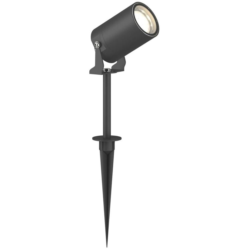 foto del prodotto lindby lobelia faretto con picchetto, gu10, ip65