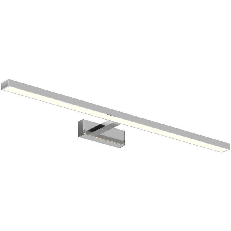 foto del prodotto lindby luce per specchio a led jukka, 90 cm, cromo, metallo, ip44