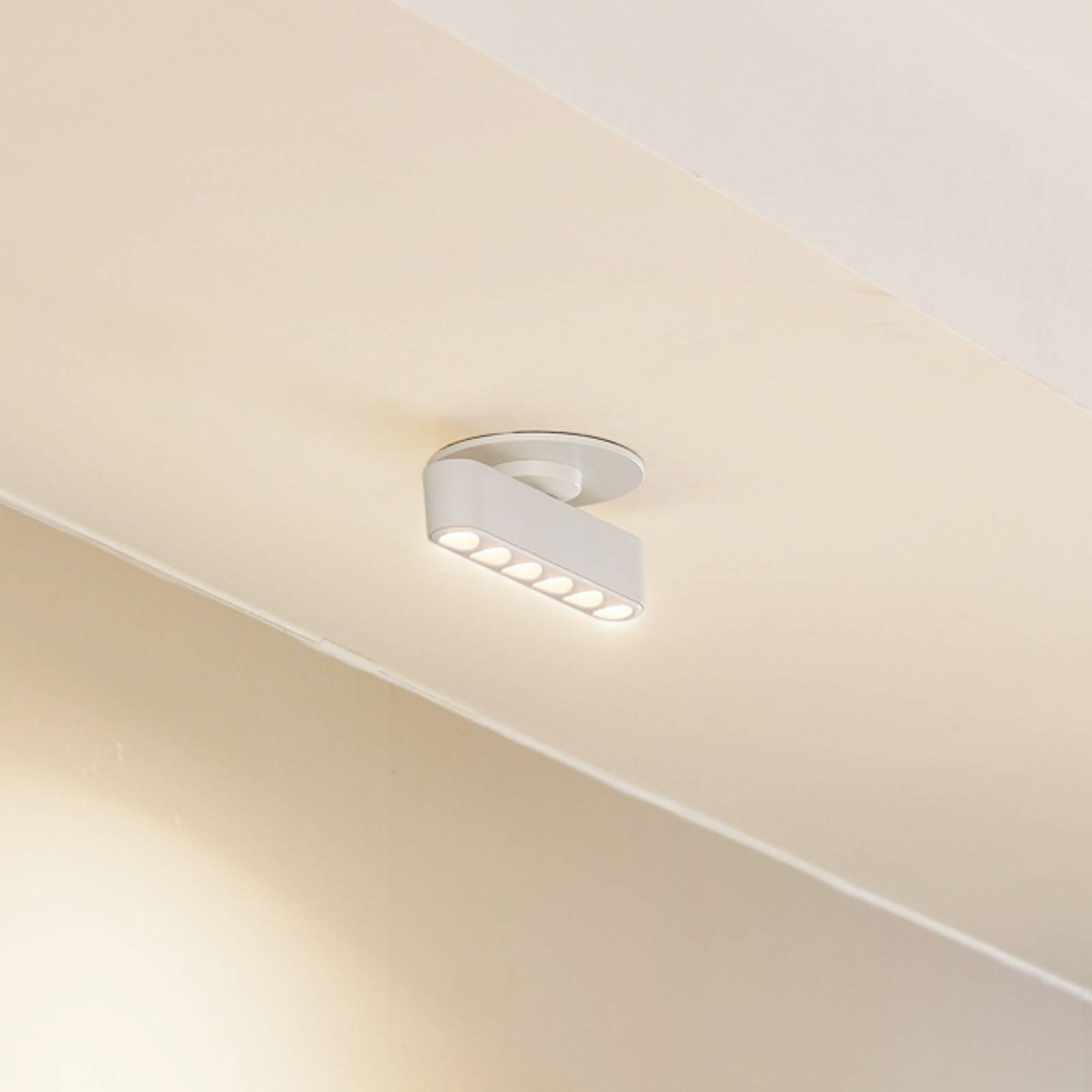 foto del prodotto lindby luci led da incasso eldrin, bianco, punti luce, 13,1 cm
