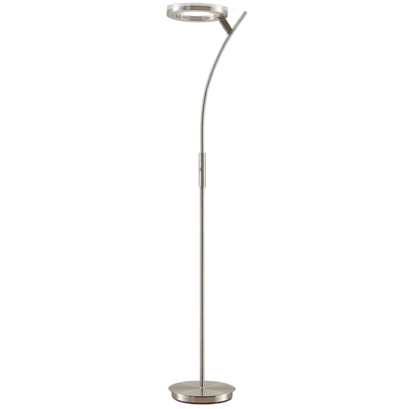 foto del prodotto lindby piantana led darion, grigio, metallo, dimmerabile, 180cm