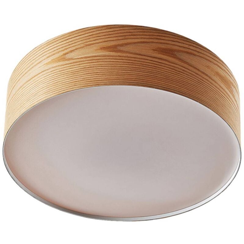 foto del prodotto lindby plafoniera dominic, 45 cm, a 3 luci, legno