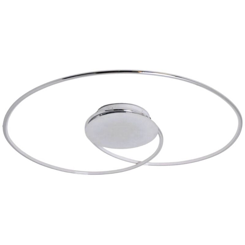 foto del prodotto lindby plafoniera led joline, 74 cm, color cromo, metallo