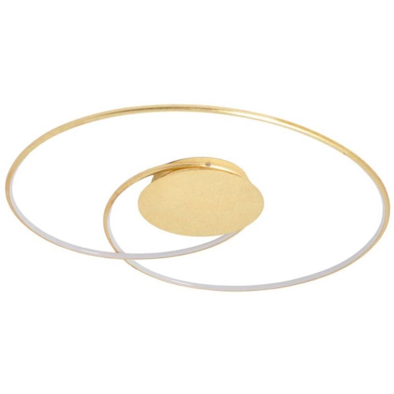 foto del prodotto lindby plafoniera led joline, 74 cm, color oro, metallo