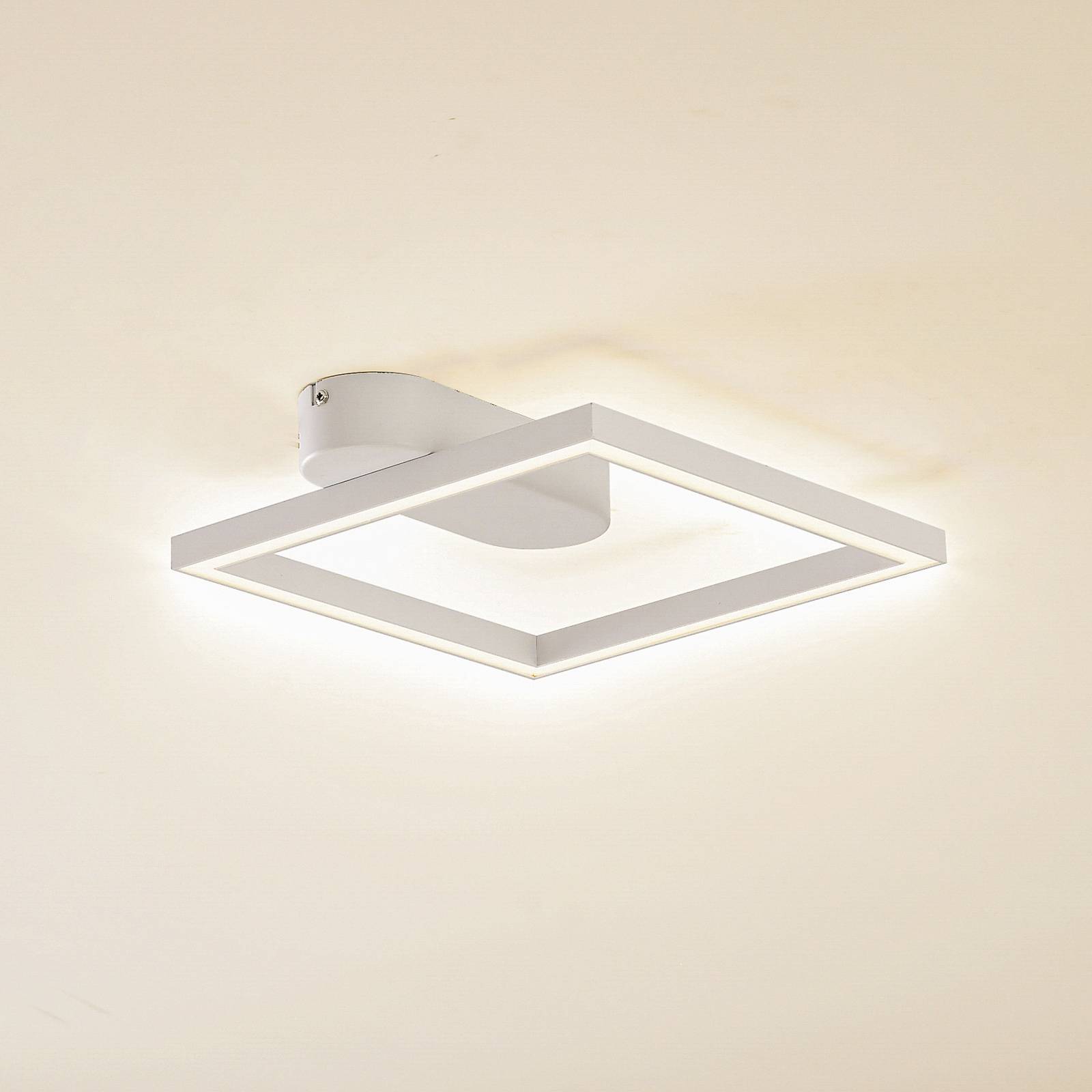 foto del prodotto lindby plafoniera led yulla, bianco