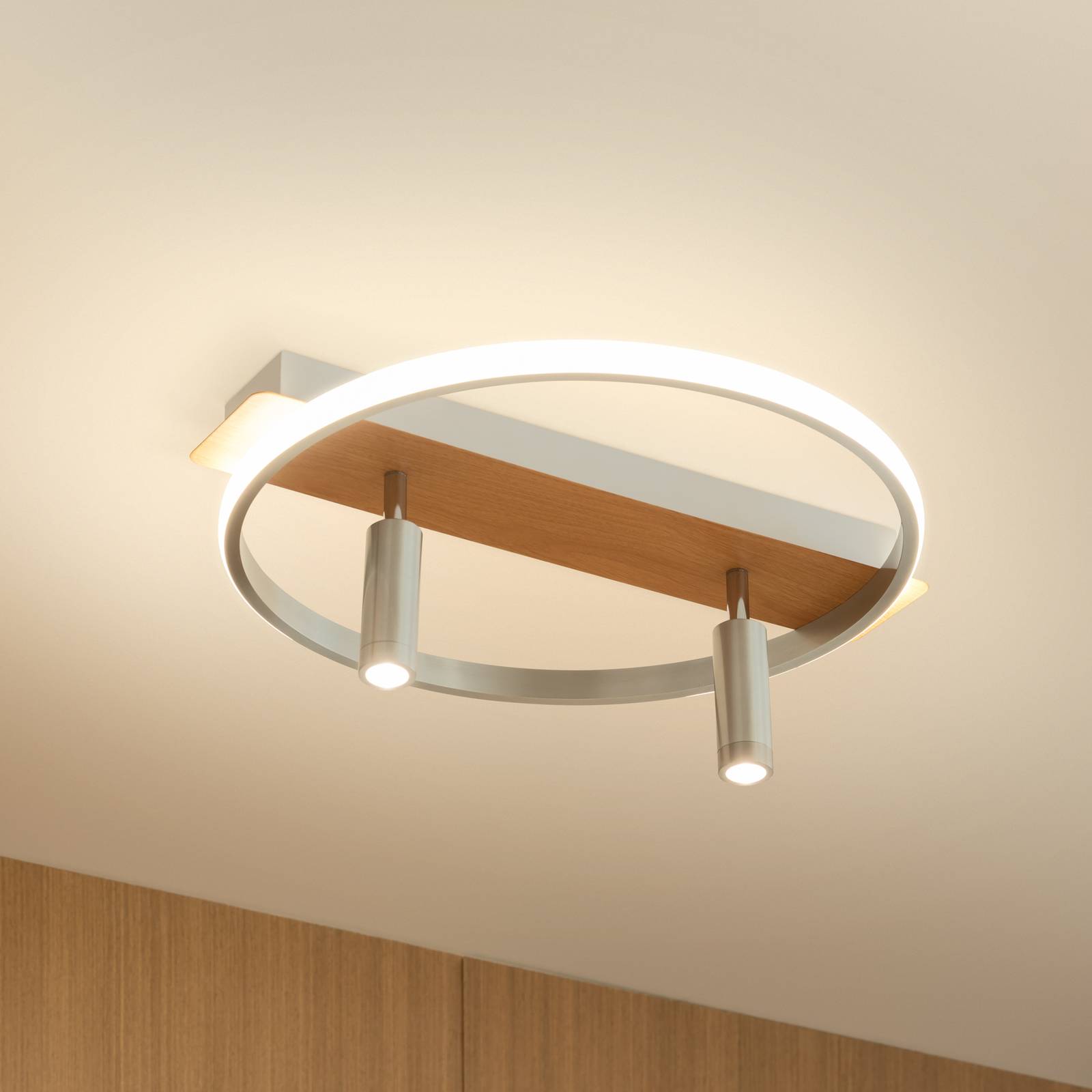 foto del prodotto lindby signera plafoniera led, 3 luci