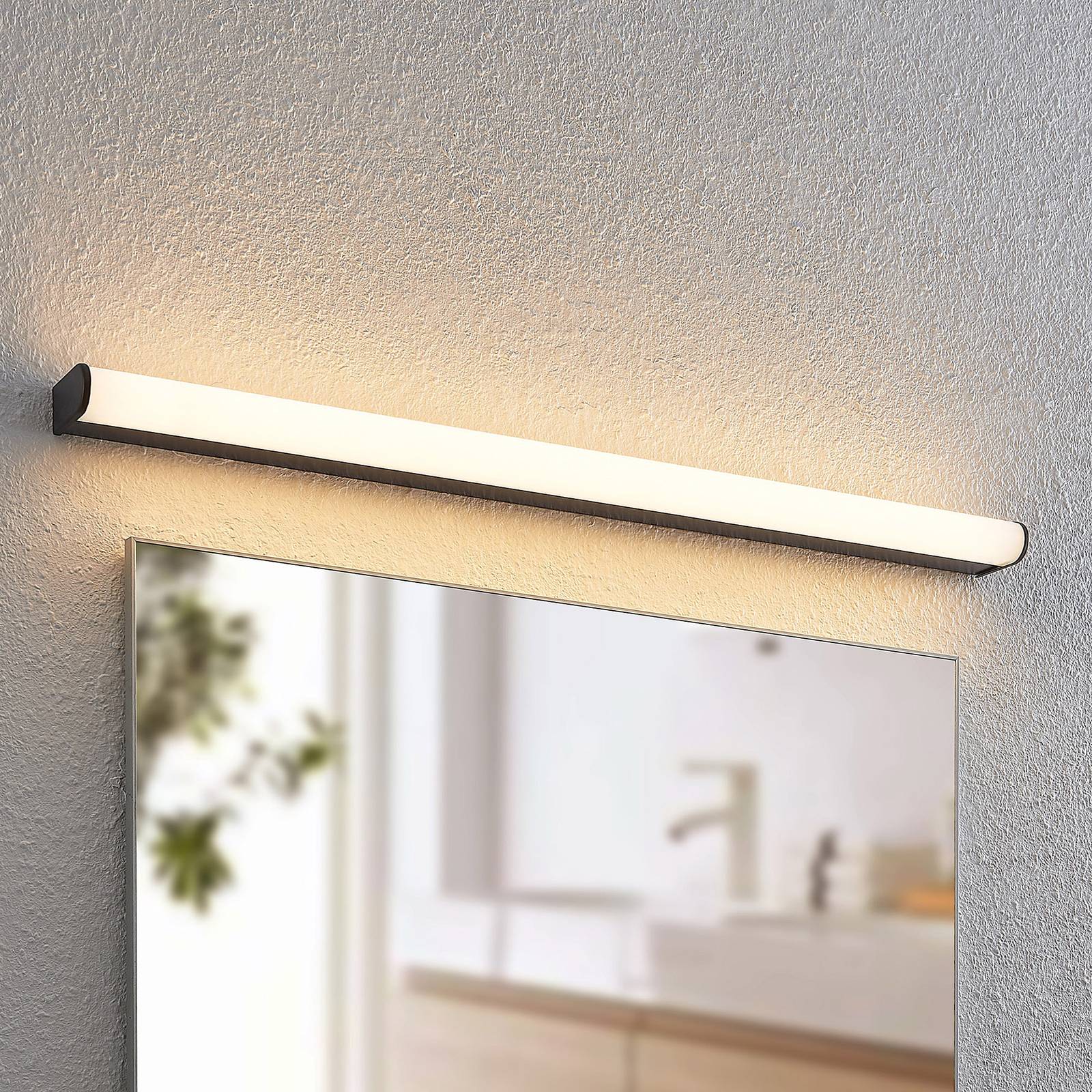 foto del prodotto lindby ulisan applique led da bagno, tonda 88,8 cm
