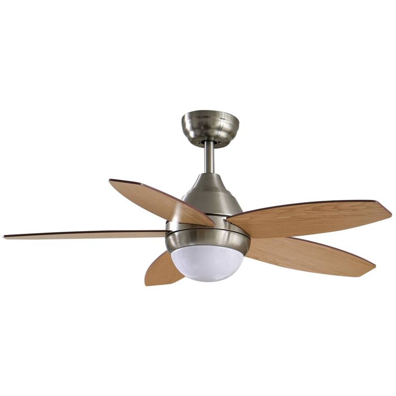 foto del prodotto lindby ventilatore da soffitto a led klasika, dc, silenzioso, 106 cm, cct