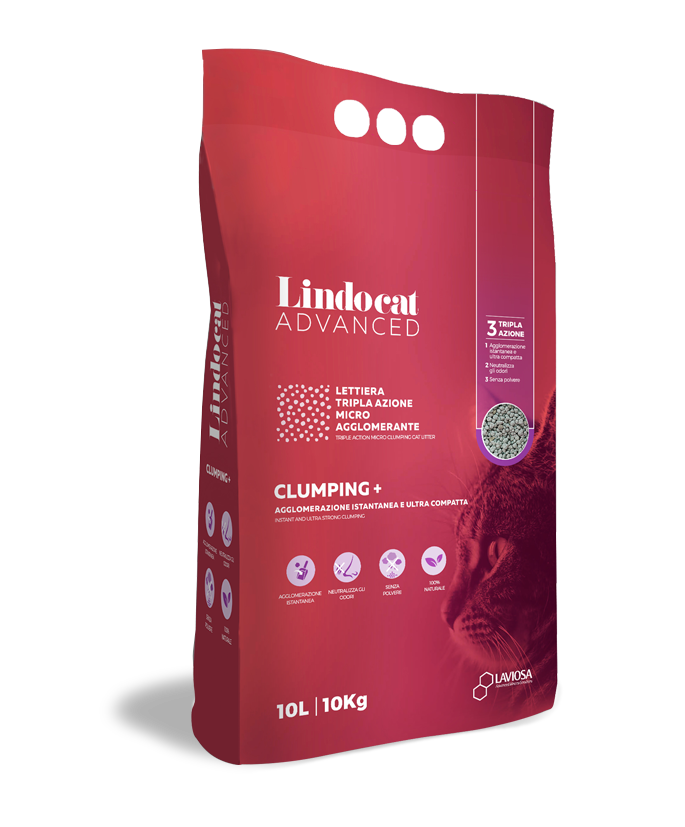 foto del prodotto lindocat advanced clumping plus 10 l neutra lettiera agglomerante 1 ordine scegli lo sconto bzr5 bzr20 200 punti fedelt 