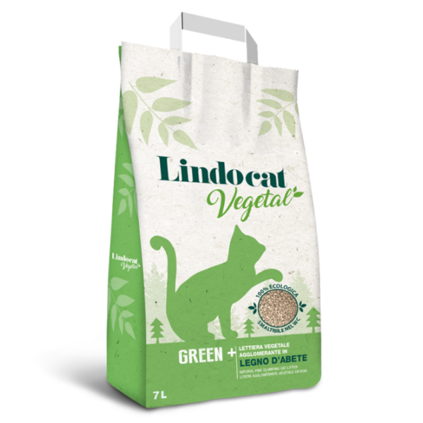 foto del prodotto lindocat advanced green 7 litri lettiera vegetale 1 ordine scegli lo sconto bzr5 bzr20 200 punti fedelt 