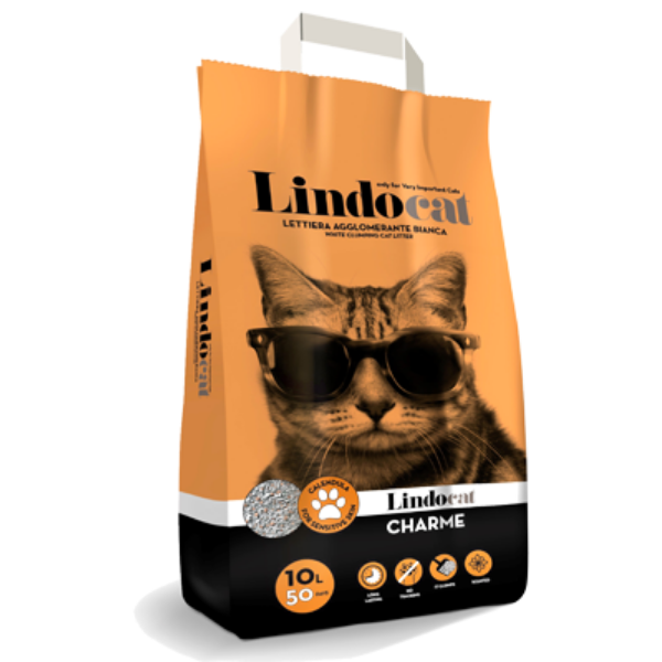 foto del prodotto lindocat charme - 10 l charme - lettiera agglomerante - spedizione gratis da 39€