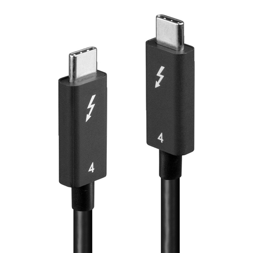 foto del prodotto lindy 31121 cavo thunderbolt 2 m 40 gbit s nero