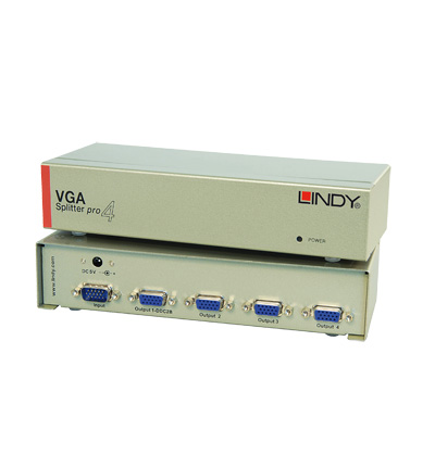foto del prodotto lindy 32572 ripartitore video vga 4x vga