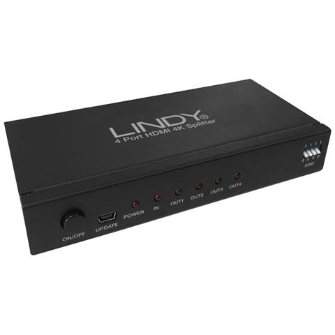 foto del prodotto lindy 38159 ripartitore video hdmi 4x hdmi