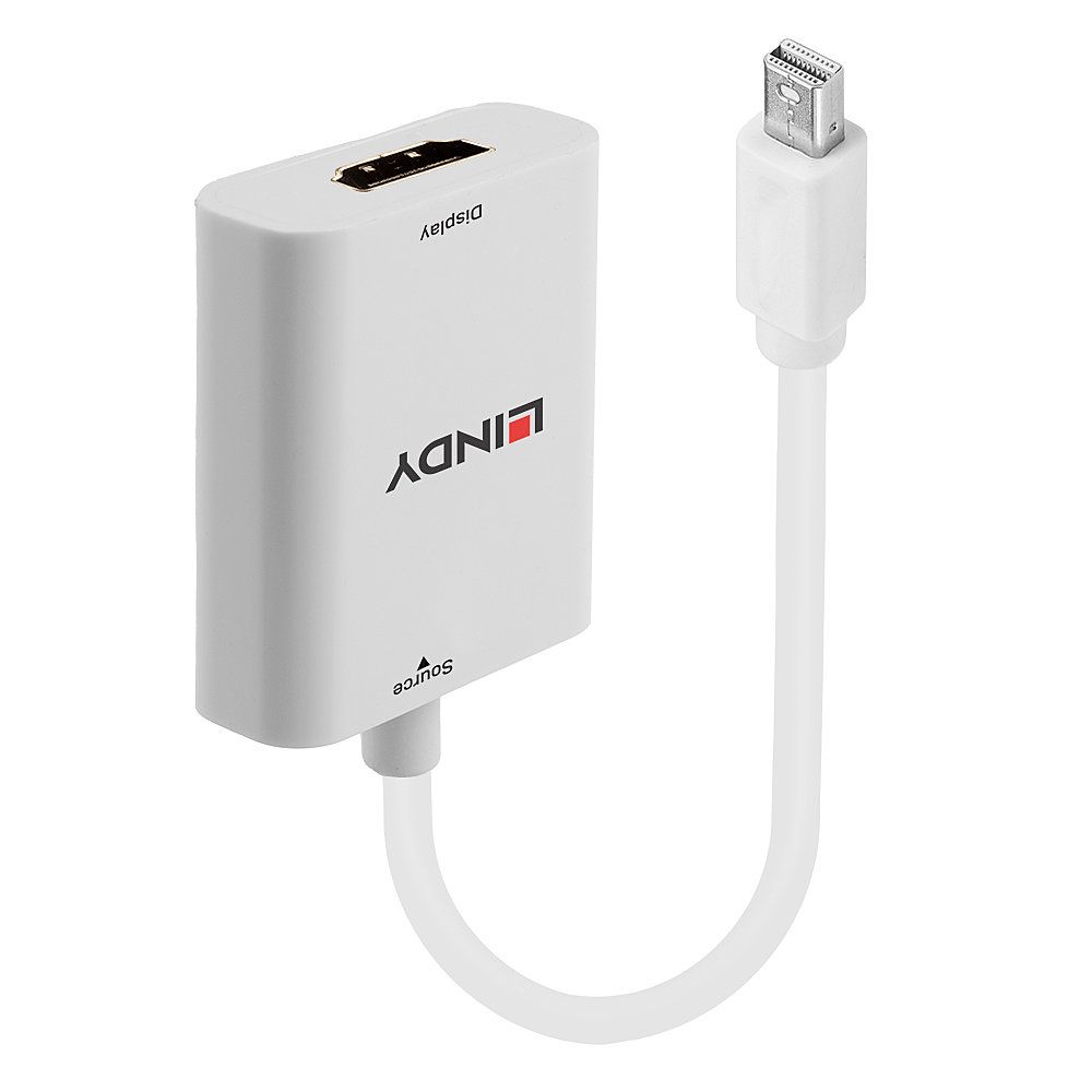 foto del prodotto lindy 41069 cavo e adattatore video mini displayport hdmi tipo a standard bianco