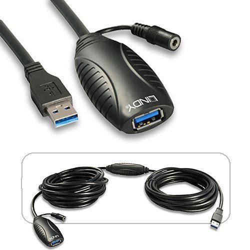 foto del prodotto lindy 43156 cavo usb usb 3.2 gen 1 3.1 gen 1 10 m usb a nero