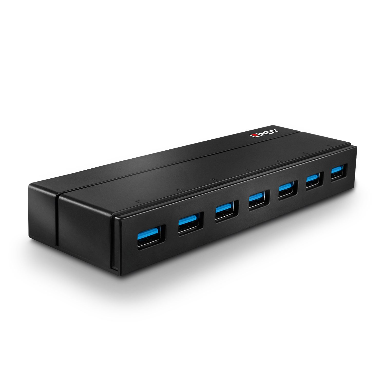 foto del prodotto lindy 43228 hub di interfaccia usb 3.2 gen 1 3.1 gen 1 type a 5000 mbit s nero