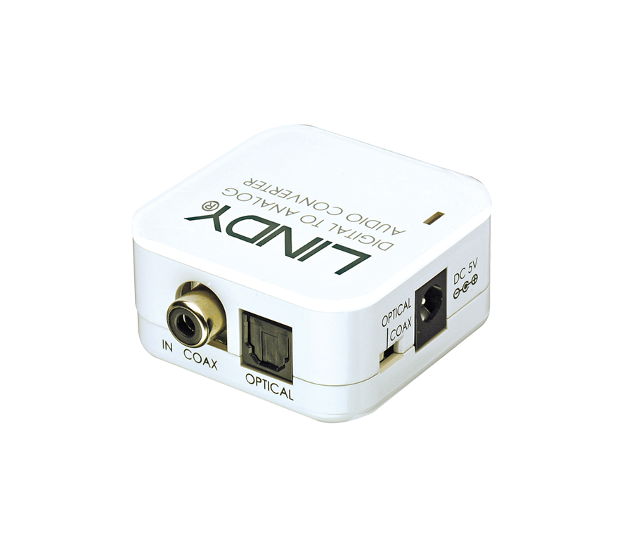 foto del prodotto lindy 70408 convertitore audio grigio