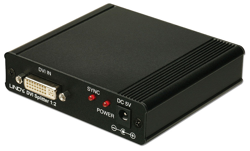 foto del prodotto lindy dvi video splitter, 2 port 2x dvi