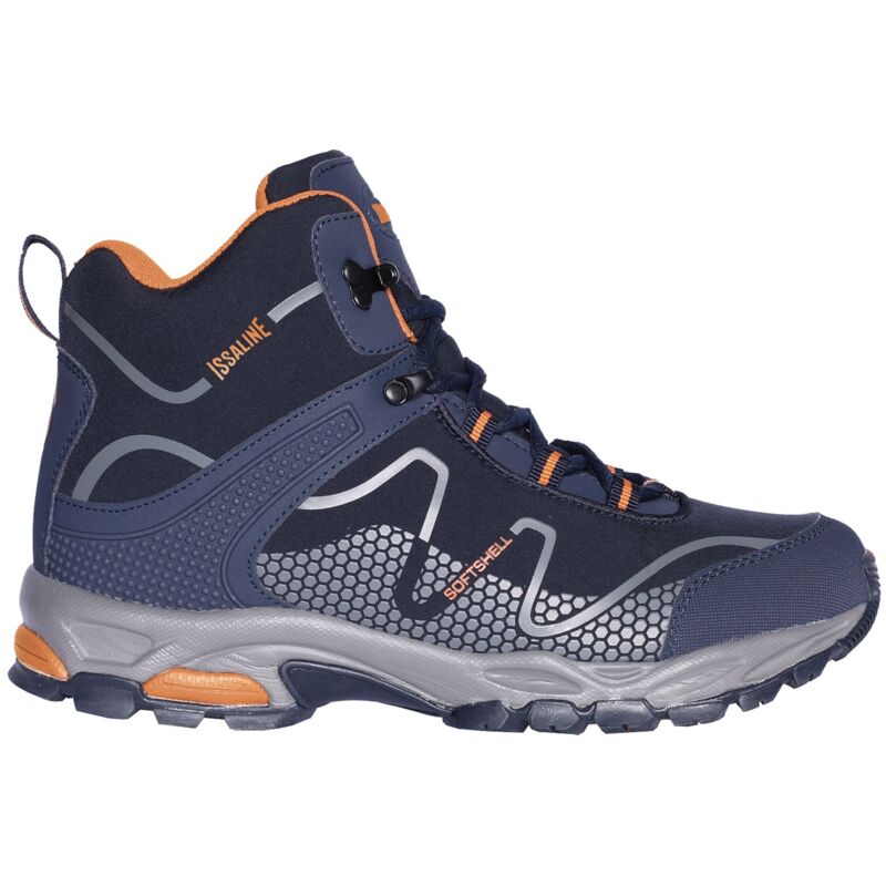 foto del prodotto line 06783 scarpe no safety plose idrorepellente blu inserti arancione 44 issa
