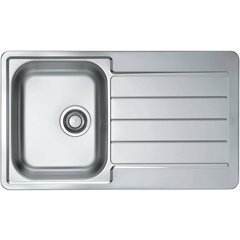 foto del prodotto line lavello 86x50 cm, acciaio inox 1065560 alveus
