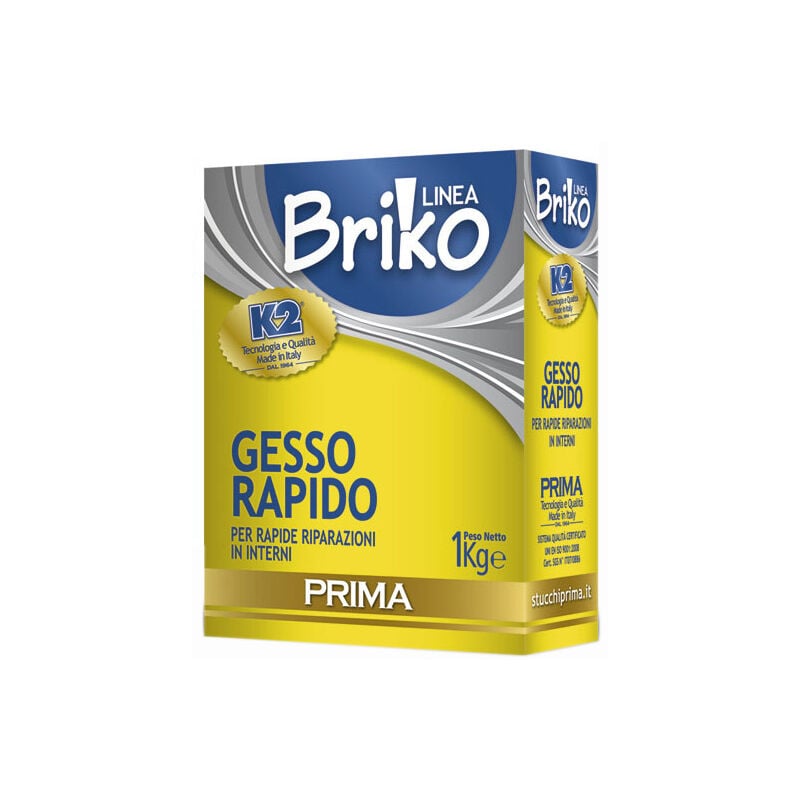 foto del prodotto linea briko gesso rapido da kg. 1. prezzo per 1 pezzo.