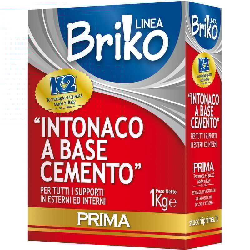 foto del prodotto linea briko intonaco x esterni da kg. 1. prezzo per 1 pezzo.