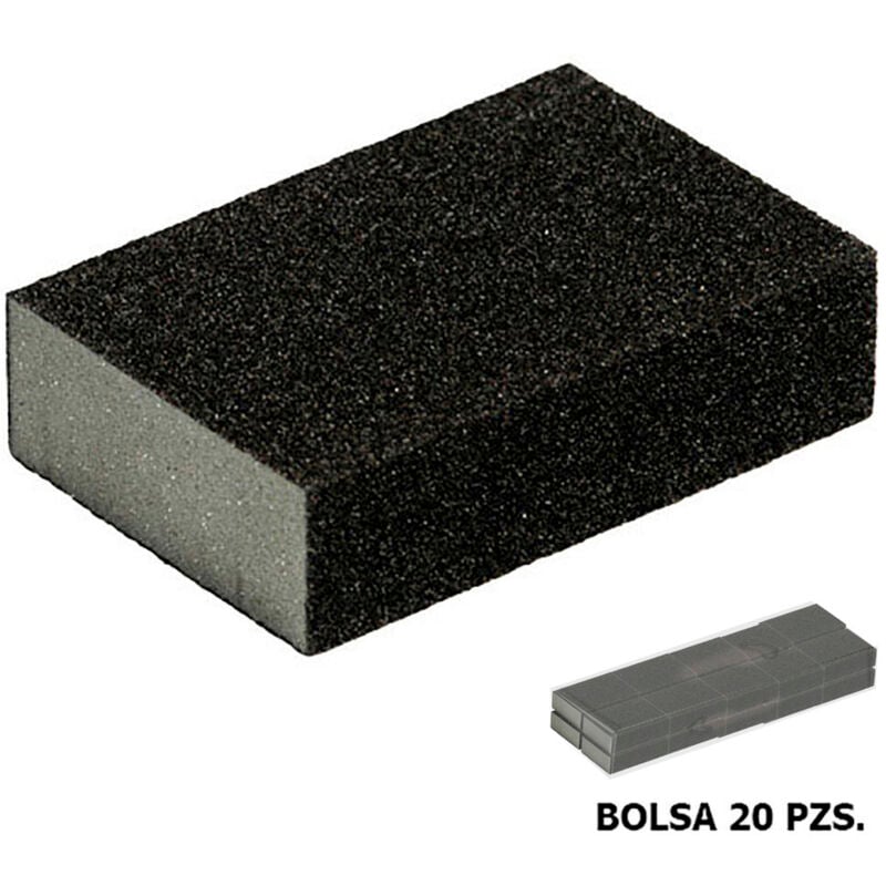 foto del prodotto linea profesional blocco di levigatura a grana grossa wolfpack