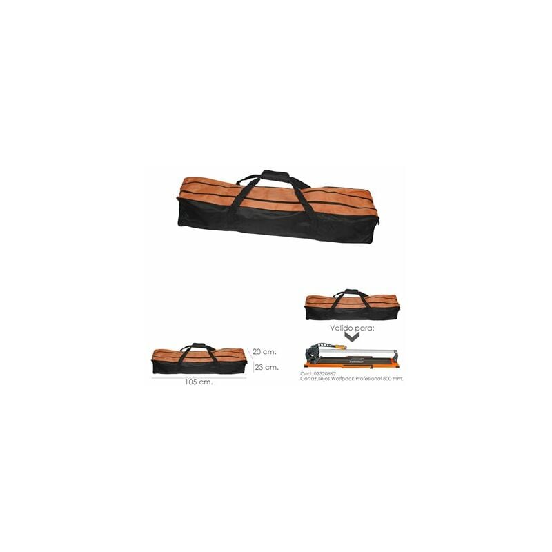 foto del prodotto linea profesional borsa di trasporto universal per tagliapiastrelle 800 mm. wolfpack