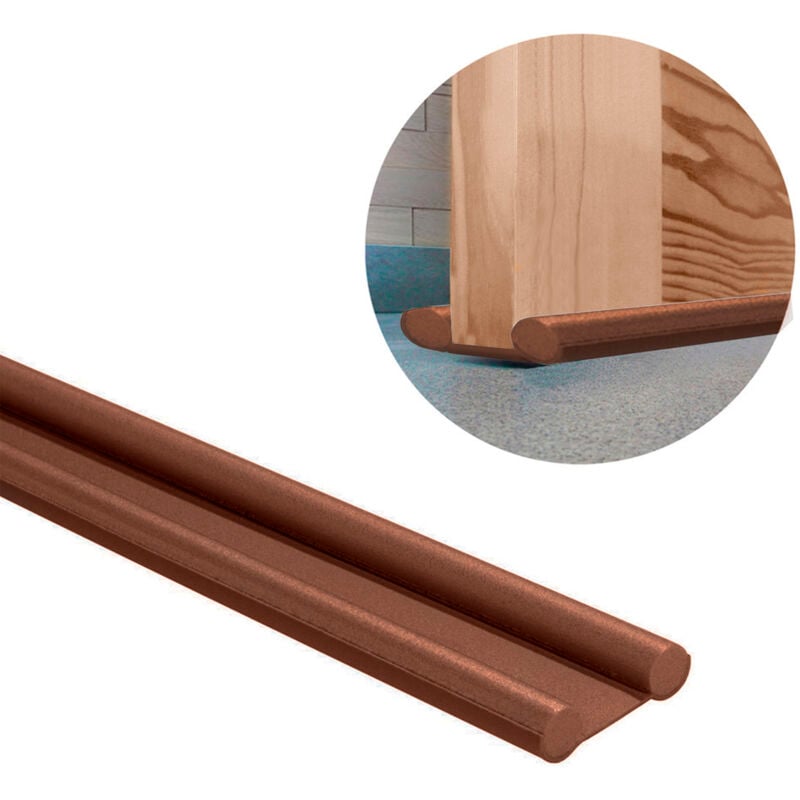 foto del prodotto linea profesional brown foam door weatherstrip low door 95 cm. wolfpack