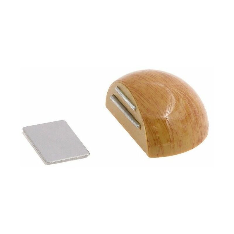 foto del prodotto linea profesional fermaporta adesivo con magnete colore legno wolfpack