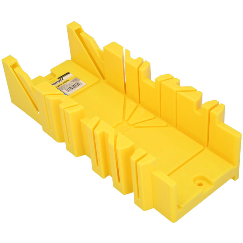 foto del prodotto linea profesional guida per troncatrice in plastica 10,5x 30 cm. scatola per troncatrice, scatola per sega troncatrice, guida per troncatrice. 3