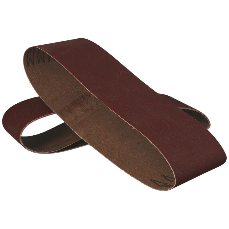 foto del prodotto linea profesional nastro di ricambio per carta abrasiva 75x533 mm. grana 80 3 pezzi wolfpack